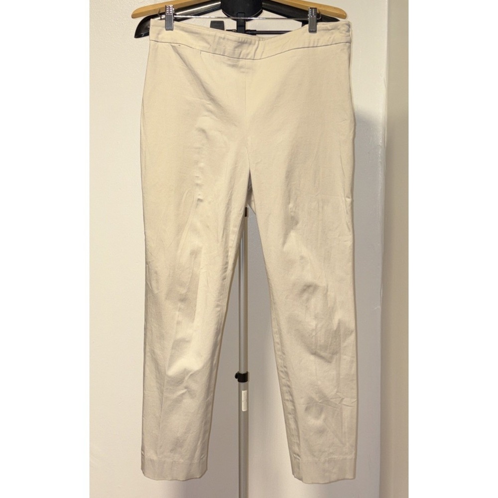 Talbots  Women's Classic Straight Size 14 Side Zip Pants‎ Camel Color